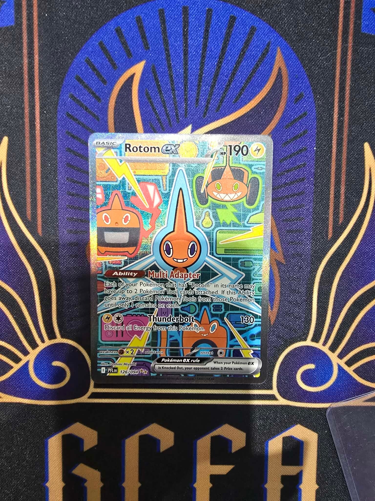 ROTOM EX PHANSTASMAL FLAMES 126/094