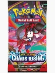 Mega Evolution Chaos Rising Booster Pack (10 Cards)