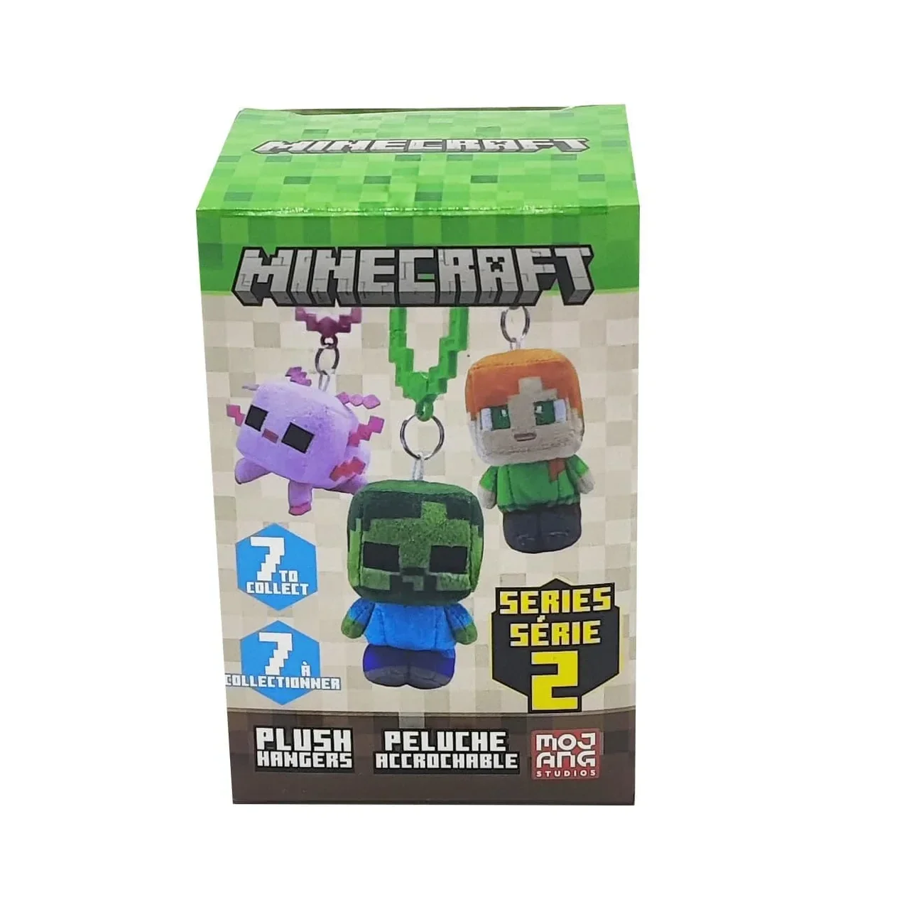 MINECRAFT MOJANG SERIES 2 PLUSH HANGERS 3.5'