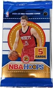 NBA HOOPS 2024-25 (5 card pk) PANINI