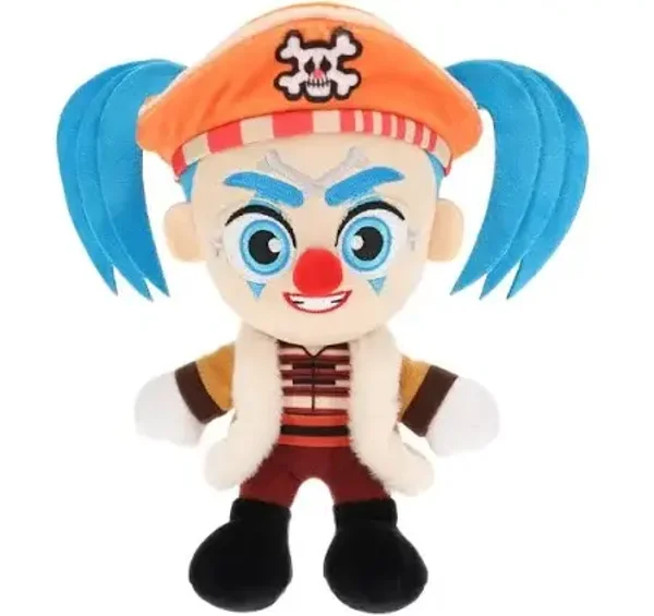 ONE PIECE NETFLIX  PLUSH 8" ( BUGGY)