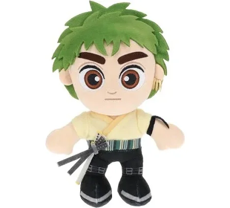 ONE PIECE NETFLIX  PLUSH 8" ( ZORO)