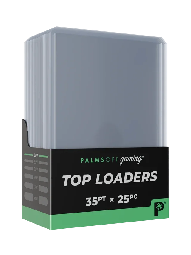 PALMS OFF GAMING TOP LOADERS STANDARD 35PT X 25PC