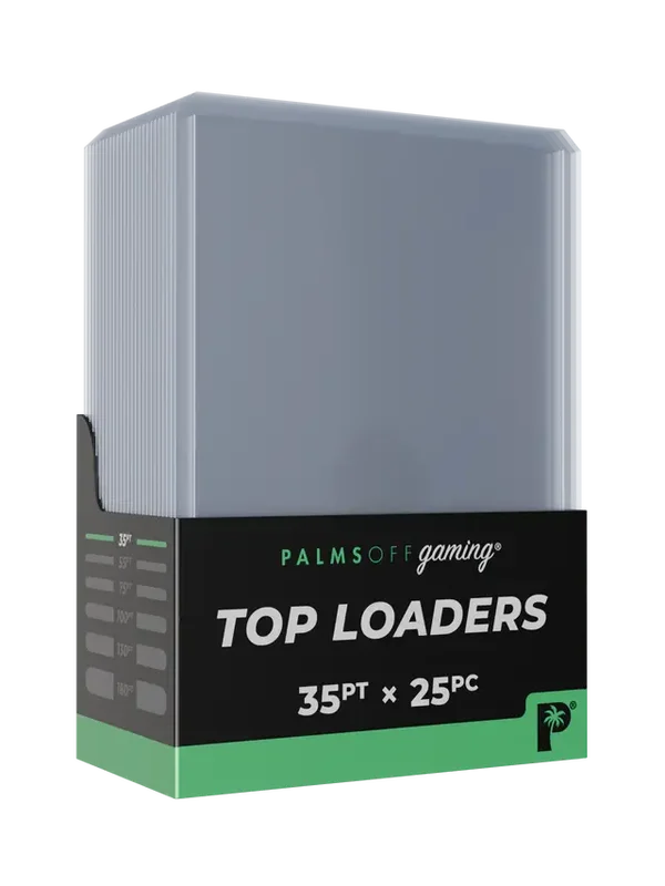 PALMS OFF GAMING TOP LOADERS STANDARD 35PT X 25PC