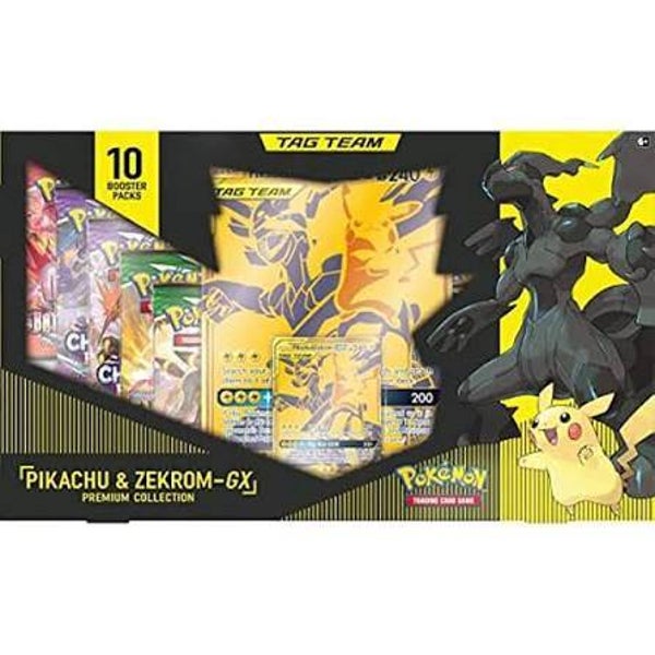 Pokemon TCG Pikachu & Zekrom GX Premium Collection