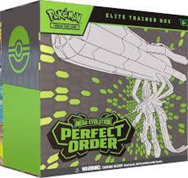 Pokemon Trading Card Game: Mega Evolution - Perfect Order Elite Trainer Box