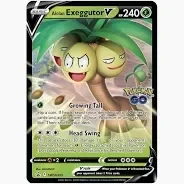 POKEMON PROMO ALOLAN EXEGGUTOR V SWSH225