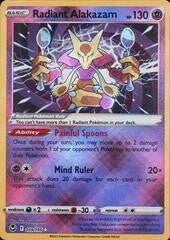 POKEMON SILVER TEMPEST  RADIANT ALAKAZAM 059/195