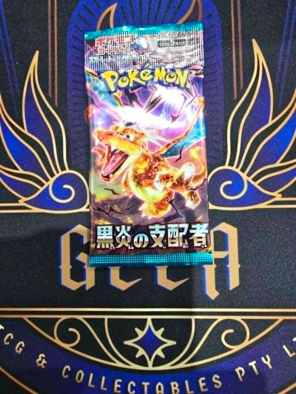 POKEMON JAPANESE RULER OF THE BLACK FLAME SV3 BOOSTER PACK