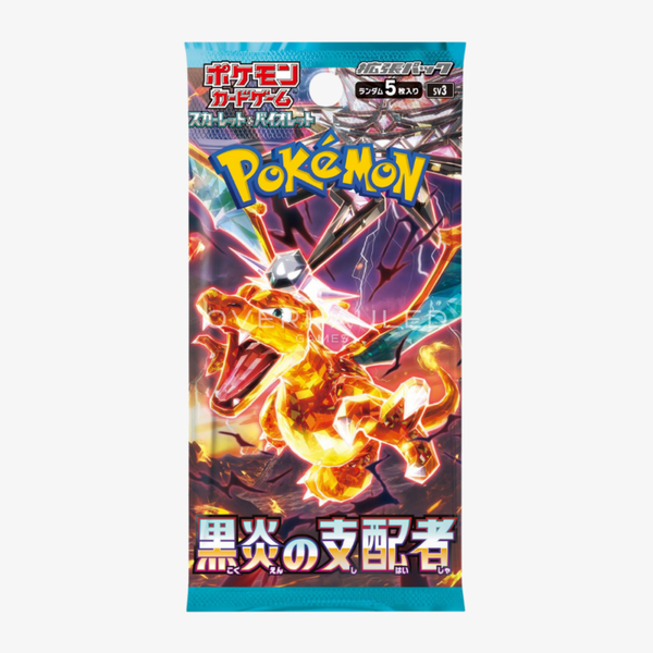 POKEMON JAPANESE RULER OF THE BLACK FLAME SV3 BOOSTER PACK