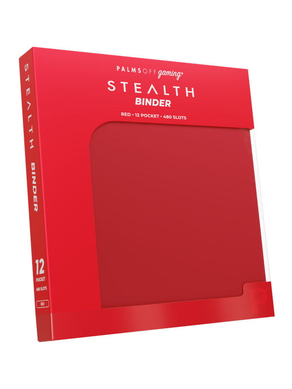 Palms off gaming stealth 12 pocket binder