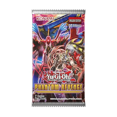 YU GI OH KONAMI PHANTOM REVENGE BOOSTER PACK