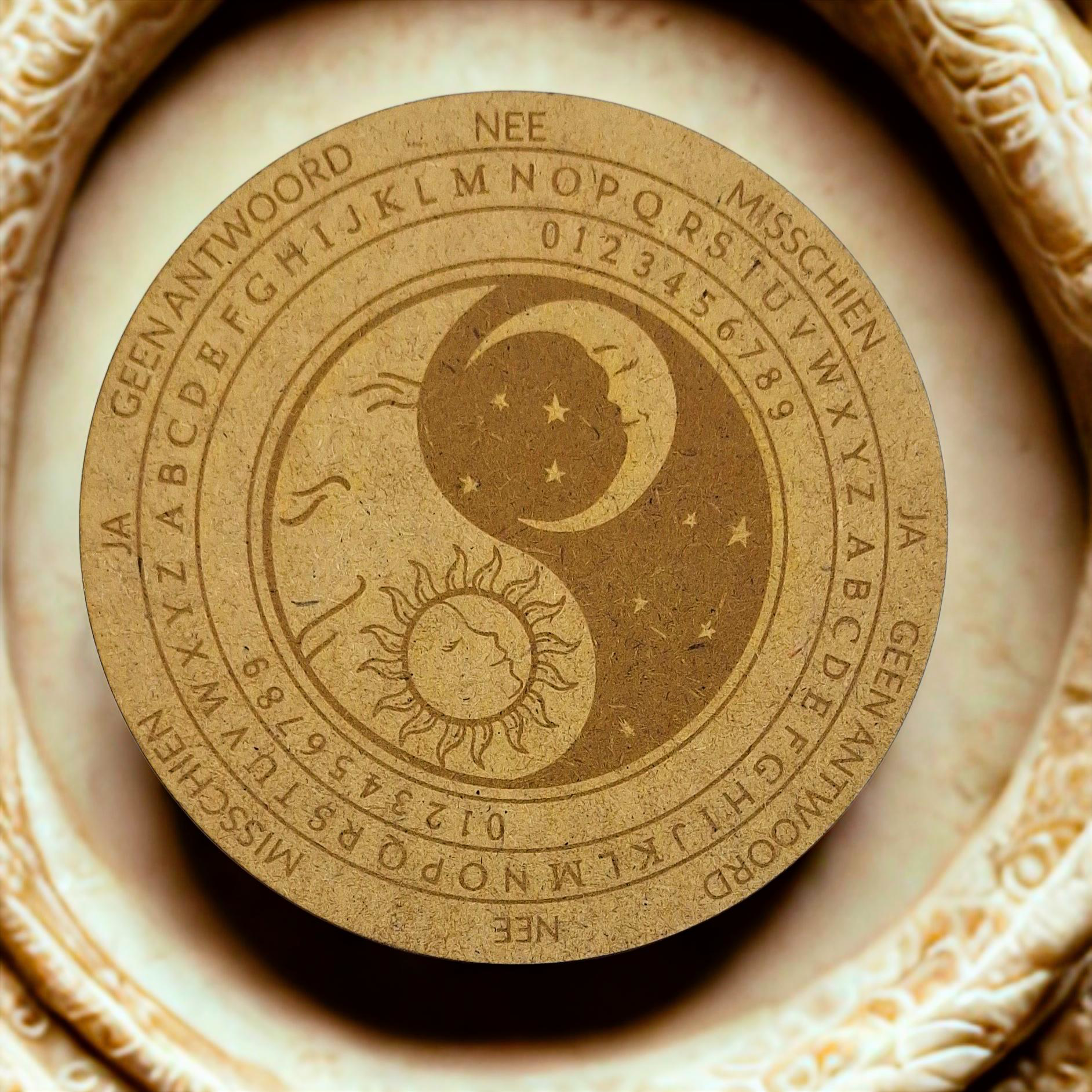 Pendelbord met Ying Yang