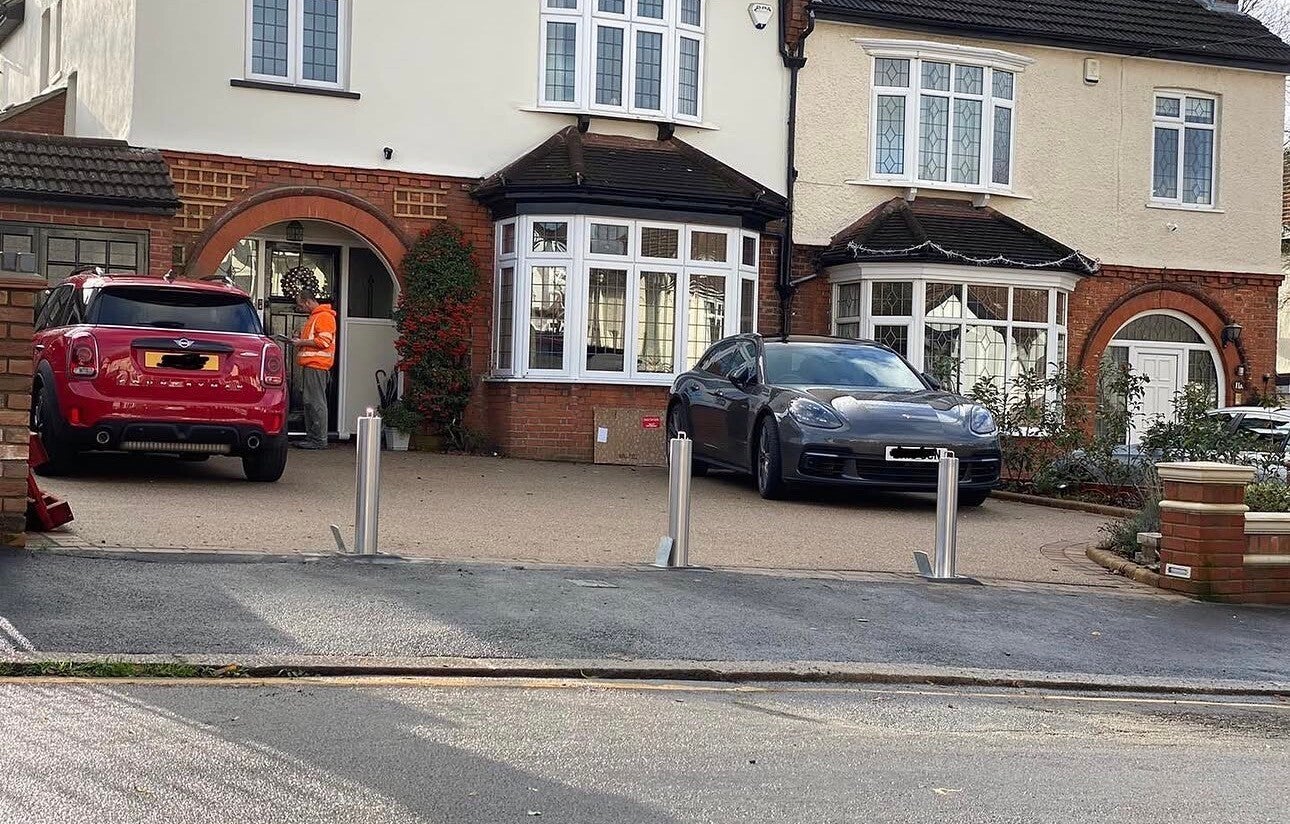 Stainless steel bollards 