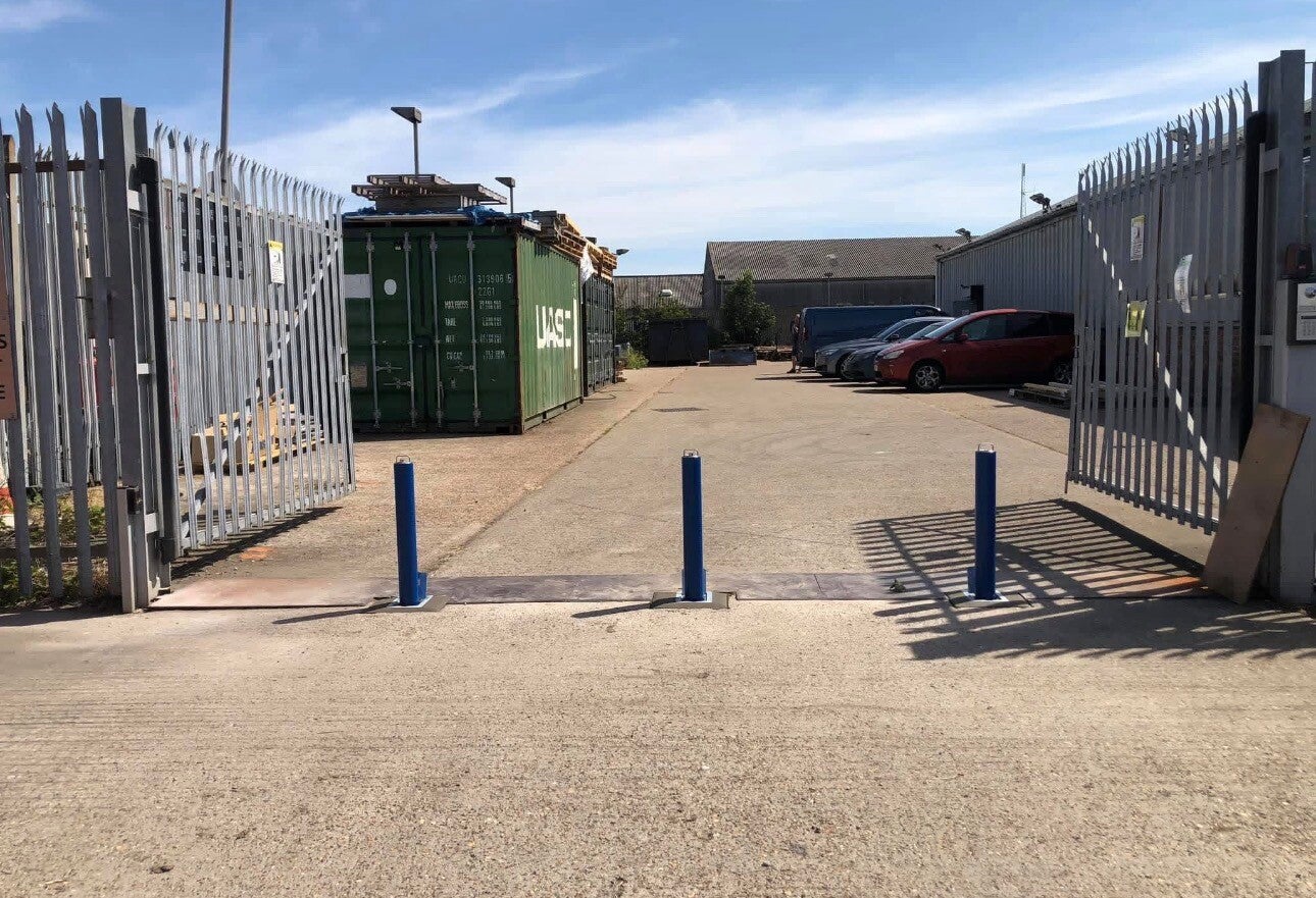 Bollard installation 