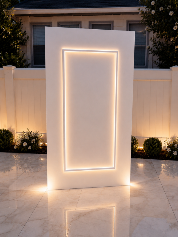 Modern LED Frame Backdrop