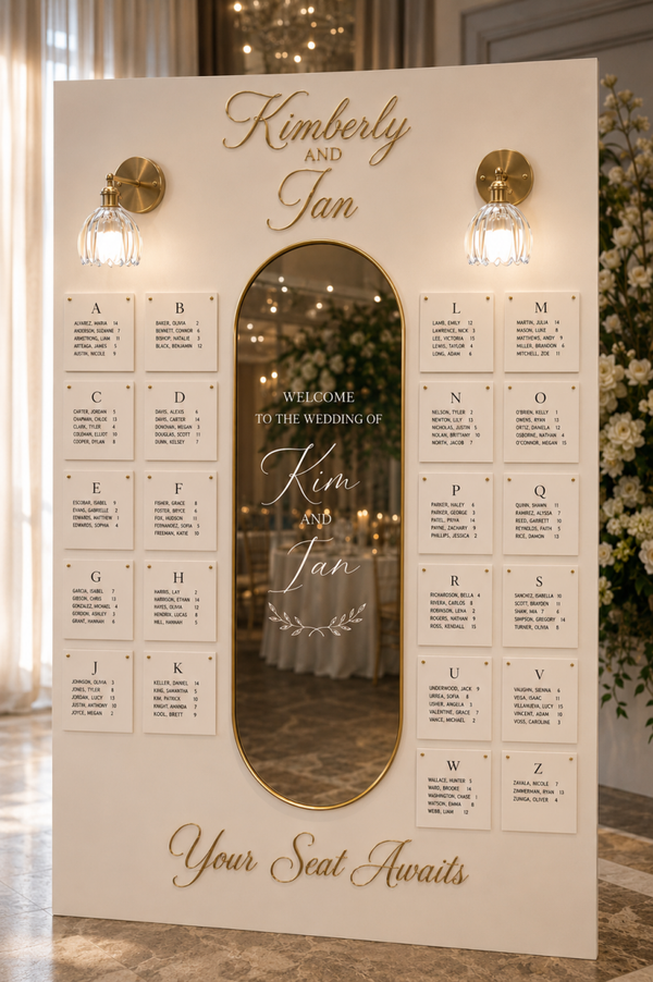 Wedding Welcome Sign