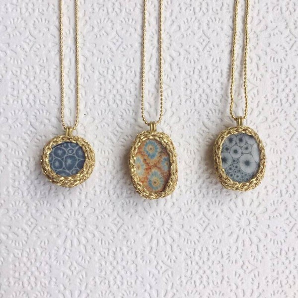 Gehaakte ketting decor mini