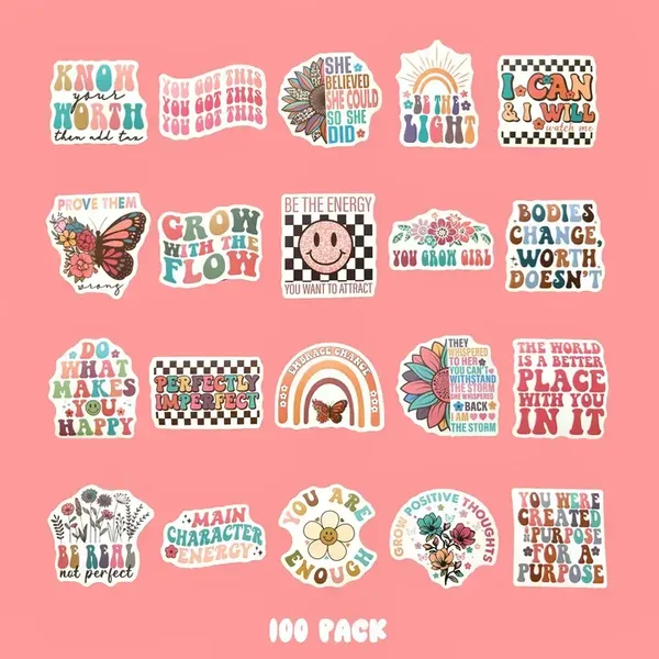 2” Vinyl Stickers- Signature Mix - 100 Stickers