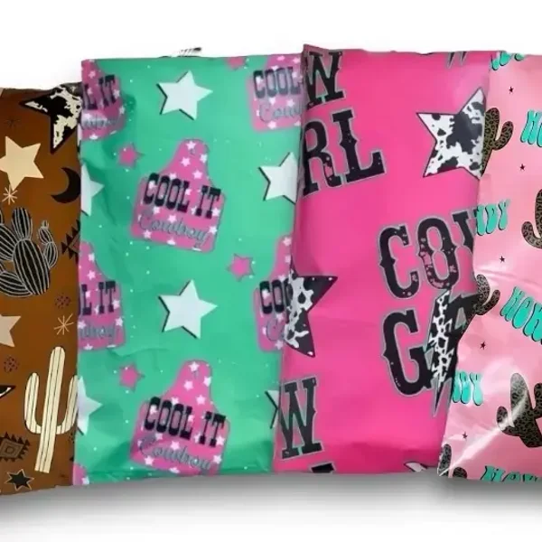 14.5x19 Western Fall Variety Poly Mailers - 100 Pack