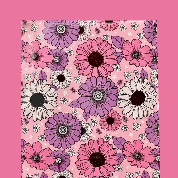 14.5x19 Flirty Floral Premium Poly Mailer - 25 Pack