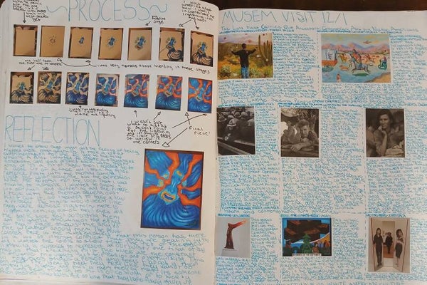 Study for 'The Storm Within'