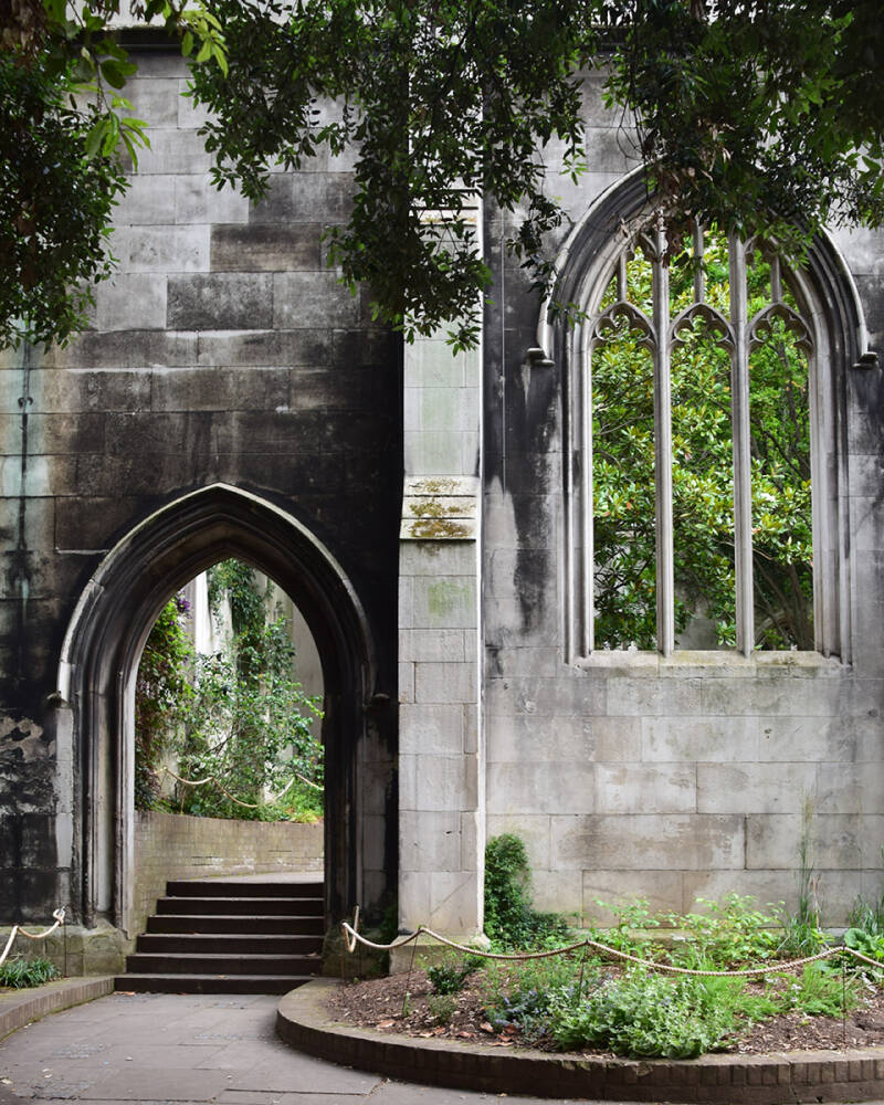 St Dunstan in the East Church Garden