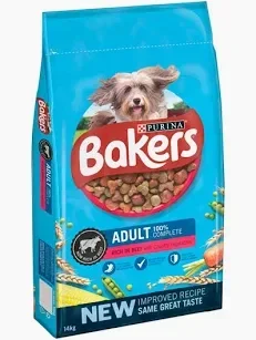 Bakers Adult Beef & Veg 14KG. (C-BAK1)