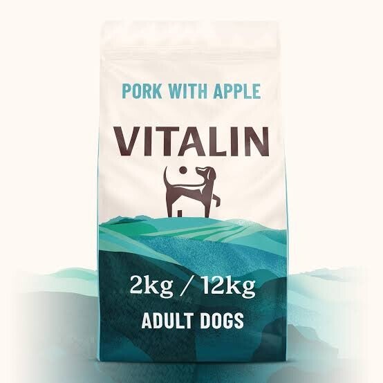 Vitalin Adult Pork & Apple. (C-VIT09/10)