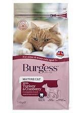 Burgess Cat Mature Turkey & Cranberry 4KG. (C-SUPAC11)