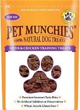 Pet Munchies Liver & Chicken Training Treats 50g. (C-PM21/21S)