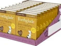 Forthglade Complete Grain Free Adult Chicken & Liver. (C-MENU19B)