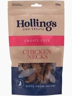 Hollings Chicken Necks 120g. (C-A46)