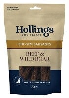 Hollings Gourmet Sausages Beef & Wild Boar 70g (C-A03D)