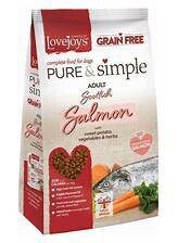 Lovejoys Pure & Simple Grain Free Salmon 12KG. (C-LJ34)