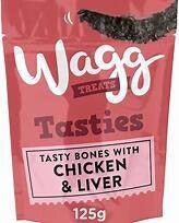 Wagg Treats Tasty Bones 125g x 7 (C-WAGG07)