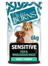 Burns Sensitive Fish & Maize 6KG. (C-BURN53)