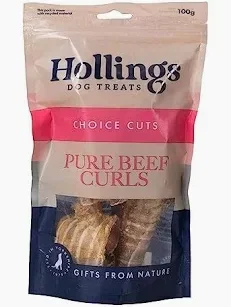Hollings Beef Curls 100g (C-A44)