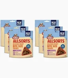 Bakers Allsorts Dog Treats 98g x 6. (C-BAK8)