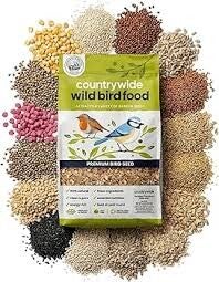 Country Wide No Mess Premium Wild Bird with Aniseed 20KG (C-BRD70)