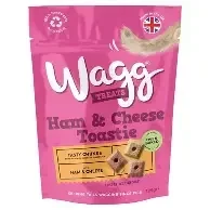 Wagg Ham & Cheese Toasties Treats 125 x 7. (C-WAGG13)