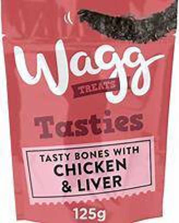 Wagg Treats Tasty Bones 125g x 7 (C-WAGG07)