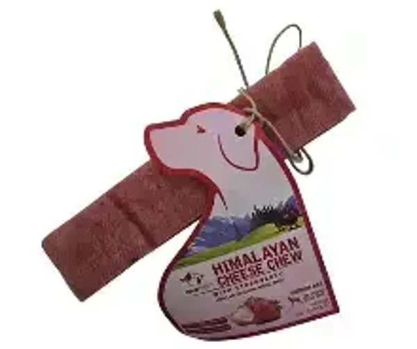 PaeFect Himalayan Cheese Chew Bar Strawberry, Medium/Large. (C-PF12/13)