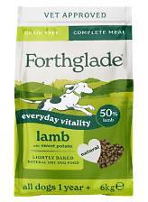 Forthglade Lightly Baked Lamb. (C-MENU56/57)