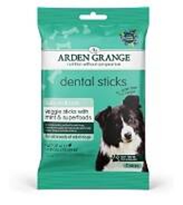 Arden Grange Dental Sticks Mint & Superfoods 7pk (C-AG70)