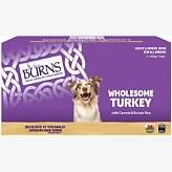 Burns Wet Tray Wholesome Turkey. (C-BURN61E)
