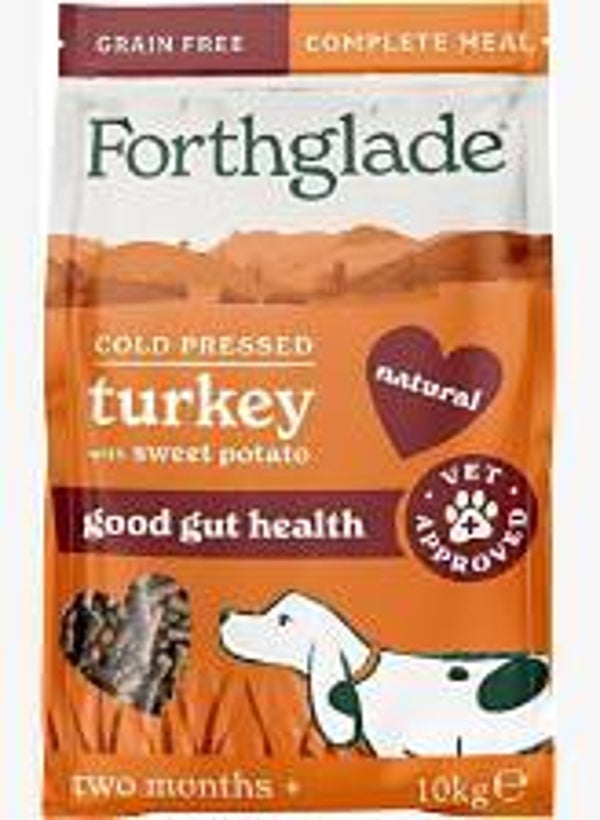 Forthglade Cold Pressed Turkey. (C-MENU41/411)