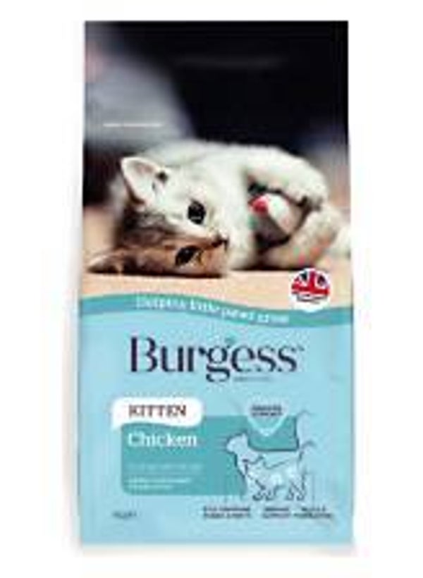 Burgess Kitten Chicken 4KG. (C-SUPAC10)