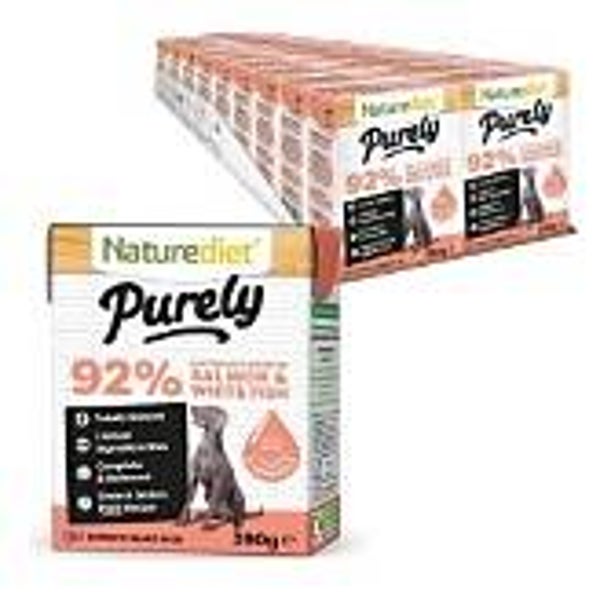 Naturediet Purely Salmon, 390g. (C-ND12)