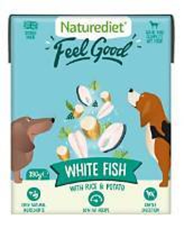 Naturediet Feel Good Fish 390g. (C-ND05)